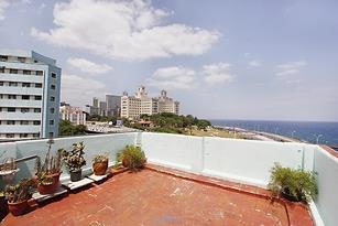 Penthouse en le Vedado, casa Penthouse Him, alojamiento, vista al mar, terraza, hospedaje