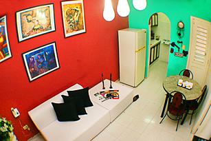 Renta de habitaciones, alojamiento en la habana vieja, apartamento Ivett, cuba, habana vieja 